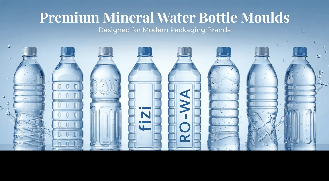 Top Mineral Water Bottle Mould Manufacturer India — Ultra Mould PET water bottle mould